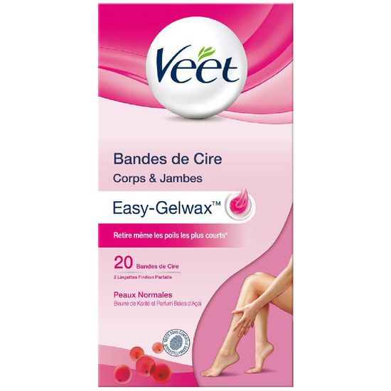Veet Koude Waxstrips Benen Normale Huid